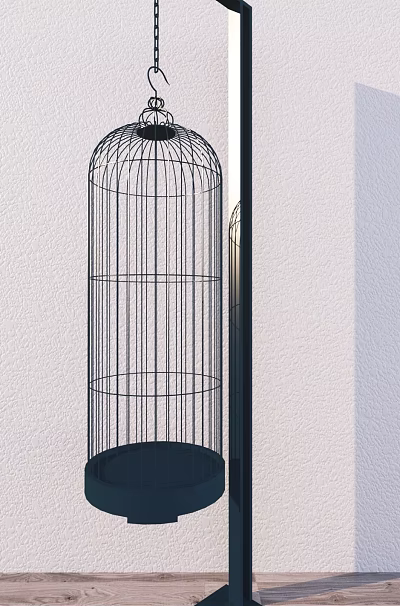 Birdcage 3d model Birdcage 3d model