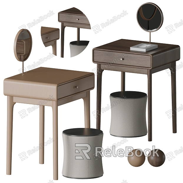 Turri Dressing Table Solid Wood Dressing Table model