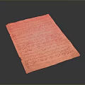 Vintage Old Paper With Handwritten Notes And Music Symbols For Daily Use