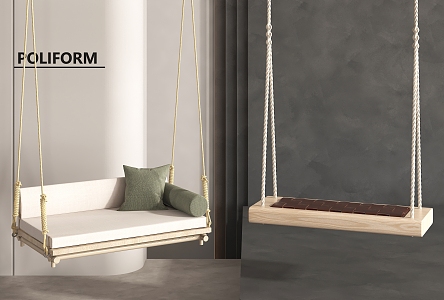 Modern Hanging Chair Swing Chair 3d model