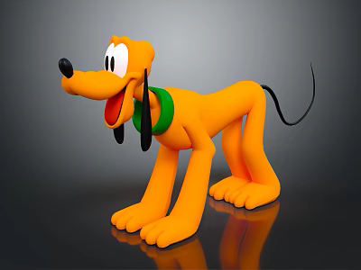Modern Cartoon Animal Dog Toy Toy Dog Cartoon Dog 3d model