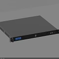 DIGITUS All in One Server Rack Mounted Gray Design With Indicator Lights And Ports