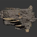 Scenic Cave Interior With Rock Formations Stalactites Stalagmites Ground Stones And Vegetation
