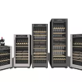 Modern Wine Coolers In Various Sizes With Wine Bottle Storage And Sleek Design