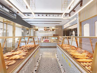 Modern Cake Shop 3d model