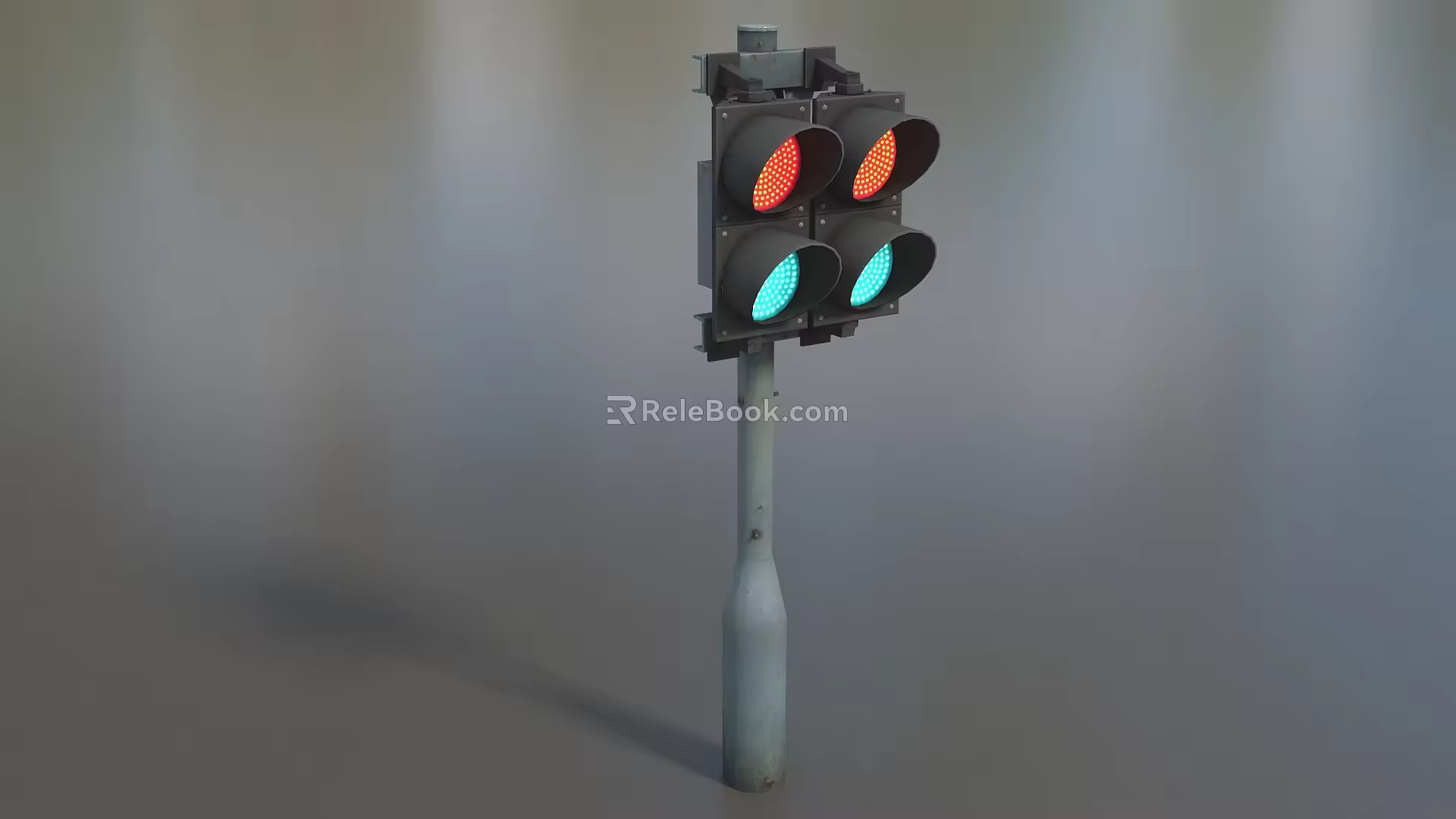 Traffic Light Low Number of Faces Traffic Light Traffic Light Traffic Light Low Mode Simple Mode Game Video Level Super Realistic 3d model