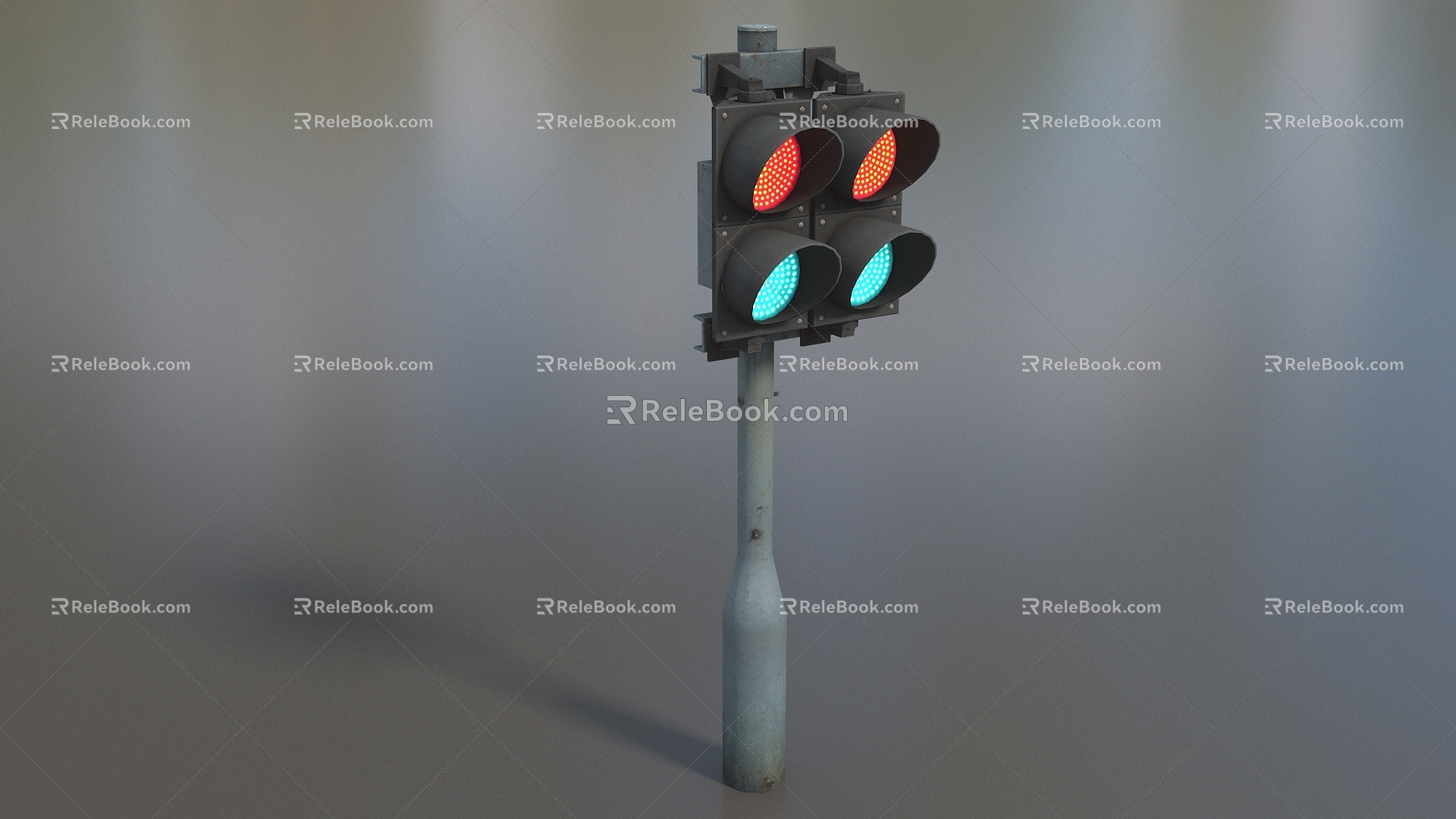 Traffic Light Low Number of Faces Traffic Light Traffic Light Traffic Light Low Mode Simple Mode Game Video Level Super Realistic 3d model