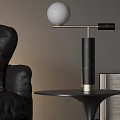 Fontana Table Lamp Light Luxury Table Lamp Metal Table Lamp 3d model