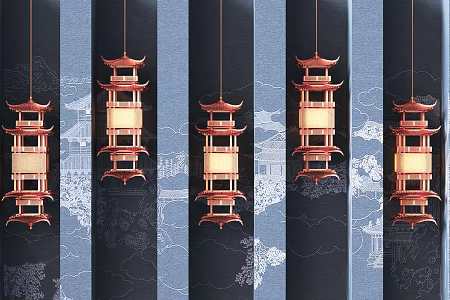 Pendant lamp 3d model