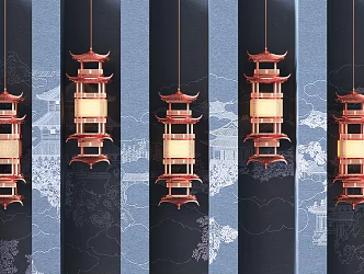 Pendant lamp 3d model