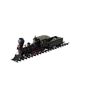 train steam train pull wood pull coal train toy train 3d model