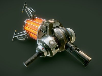 Gravity Gun Weapon model