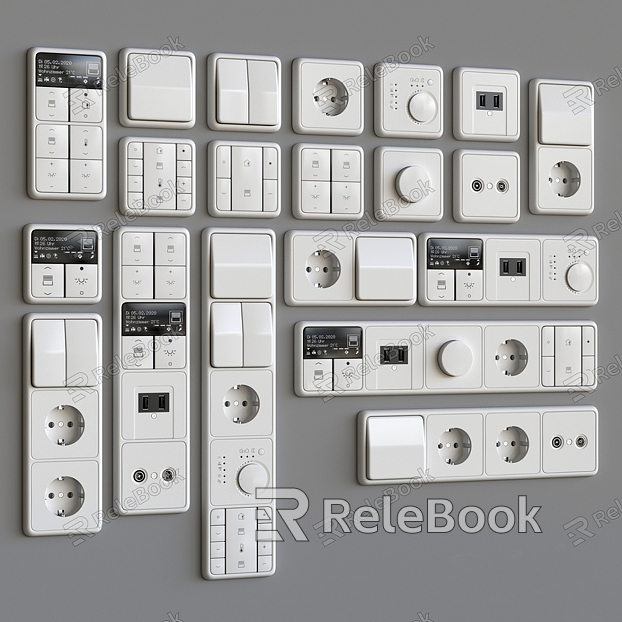 Modern Switch Switch Panel Combination model