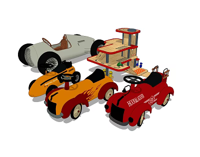 Modern Toys 3d model Modern Toys 3d model