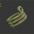 Unique Fashionable Textured Metal Ring With Spiral Design And Intricate Details