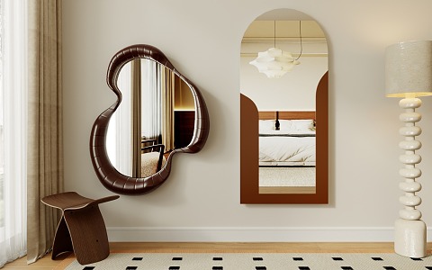 Modern Mirror 3d model