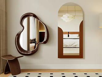 Modern Mirror 3d model
