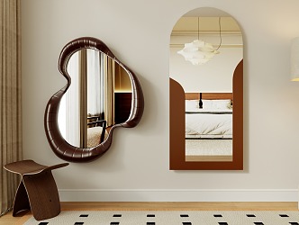 Modern Mirror 3d model