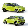Three Modern Stylish Cars With Silver Black White Exterior And SUV Sedan Models