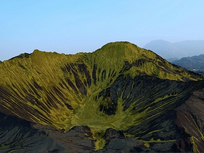 Topography Mountains Valley Ridge Mountains Geomorphology 3d model