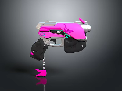 pistol semi-automatic pistol automatic pistol modern weapon hot weapon hot weapon gun military 3d model