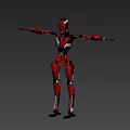 Robot Science Fiction Cyberpunk 3d model