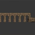 Ancient Stone Architecture With Multiple Columns Stone Slab Roof And Weathered Broken Structure