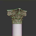 Columns Stone Columns Stone Columns Old Columns Roman Columns Roman Columns Classical Columns Greek Columns 3d model