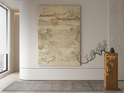 New Chinese Decorative Painting model