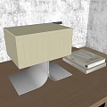 Modern minimalist table lamp 3d model