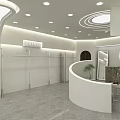 Modern Clothing Store Interior With White Decor Mannequins Green Plants And Bright Lighting