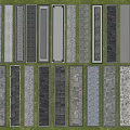 Garden Decorative Paving Materials With Various Styles And Textures For Garden Pathway Design