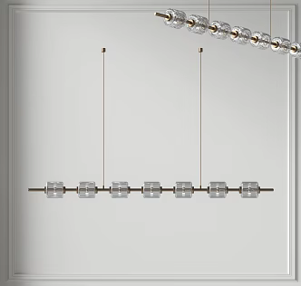 Modern Italian Restaurant Chandelier 3d model