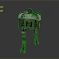 Robot Assistant Small Robot Butler Robot Butler Figure Game Figure 3d model