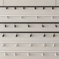 Modern Track Mounted Downlights And Spotlights In Black And White For Home Lighting Design