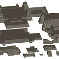 3D Architectural Staircase Design With Various Structural Models And Shapes