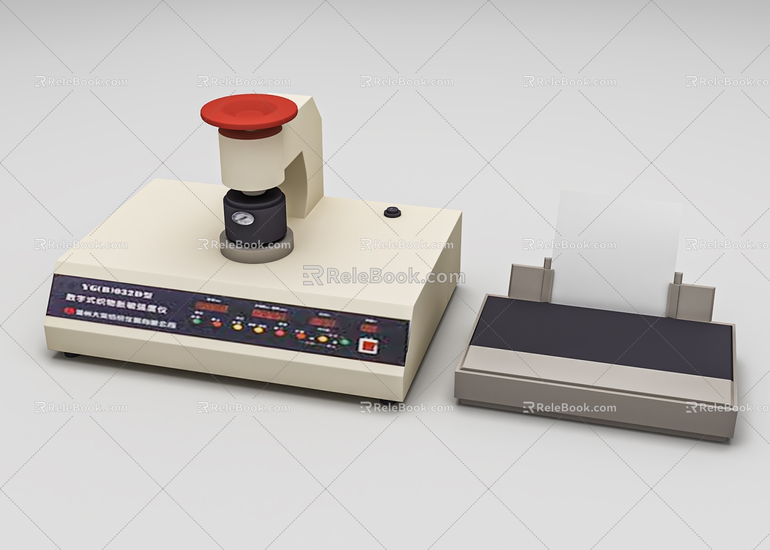 fabric bursting strength tester 3d model