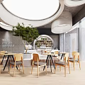 Modern Cafe 3d model