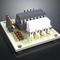 High Performance STMicroelectronics L9958IX Electronic Circuit Board With Components and Chips