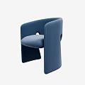 Modern Stylish Dining Chairs With Curved Backrests And Upholstered Seats In Various Colors