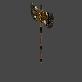 Dwarf's Hands Axe 3d model