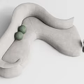 Modern Multiplayer Sofa Multiplayer Alien Sofa Curved Sofa 3d model