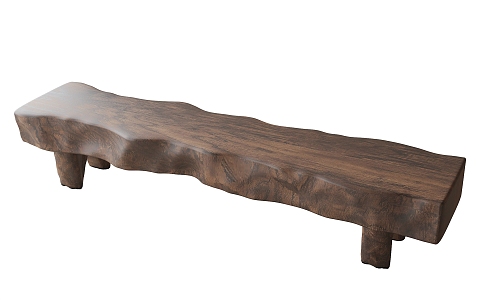 Modern bench 3d model