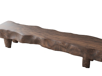 Modern bench 3d model