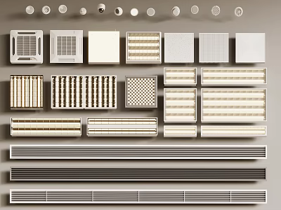 Various Ceiling Design Styles For Interior 3d model