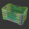 Plastic Basket Plastic Vegetable Basket Plastic Box Basket Bamboo Basket Vegetable Basket Egg Basket Storage Basket Bamboo Basket 3d model