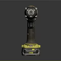 RYOBI Cordless Power Drill With Yellow Black Design And Ergonomic Handle