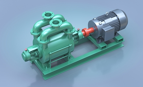 Water pump Sewage pump Motor pump Centrifugal pump Industrial pump 3d model