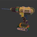 DEWALT Cordless Drill With Yellow Black Design Battery Powered Ergonomic Handle