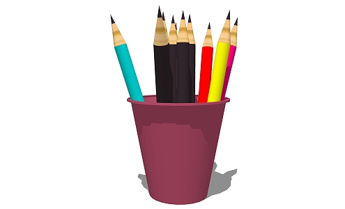 Pencil 3d model